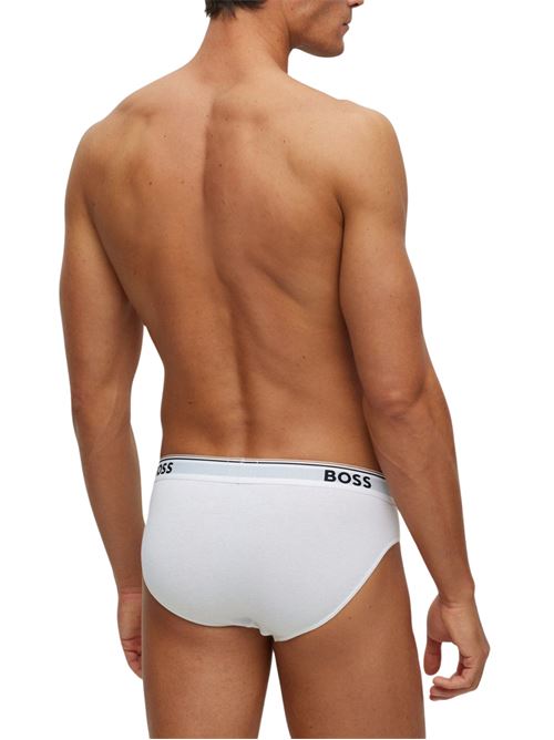 Slip uomo bianco in cotone Hugo Boss | 50475273100